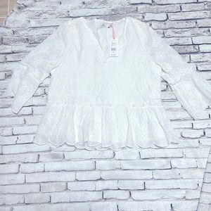 NWT Vineyard Vines peplum top